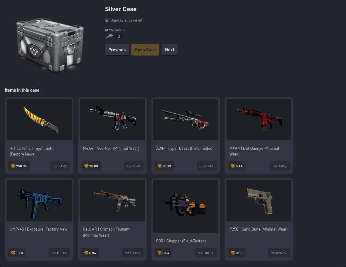 CSGOEmpire Bonus Cases